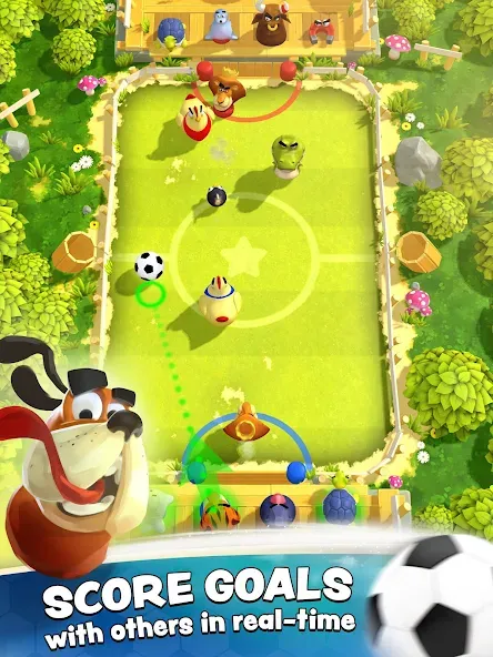 Rumble Stars Football (Рамбл Старс)  [МОД Unlocked] Screenshot 1