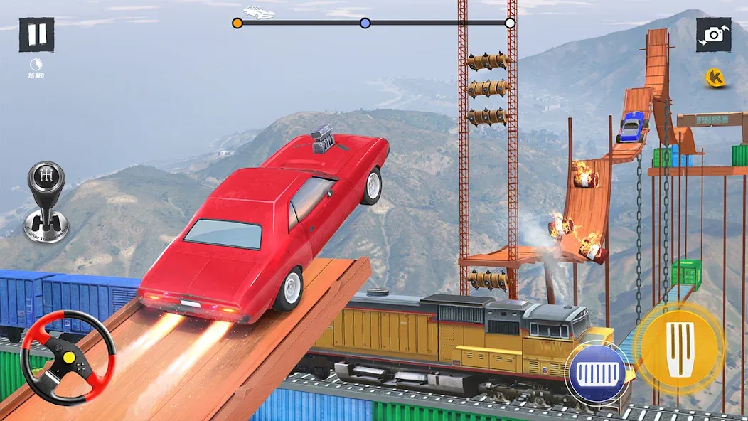 Car Stunt Games 3D Car Games  [МОД Все открыто] Screenshot 1