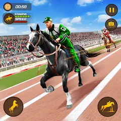 Взлом Horse Racing Game: Horse Games  [МОД Много денег] - полная версия apk на Андроид