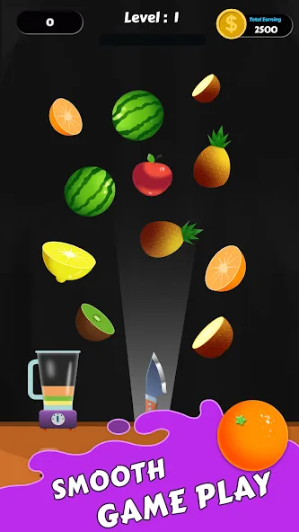 Fruit Cut Master - Crazy Slash (Фрут Кат Мастер)  [МОД Много монет] Screenshot 1