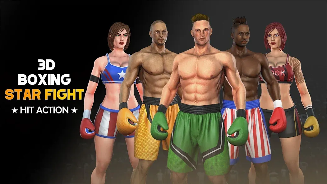 Kick Boxing Games: Fight Game  [МОД Mega Pack] Screenshot 5