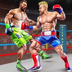 Скачать взломанную Kick Boxing Games: Fight Game  [МОД Mega Pack] - последняя версия apk на Андроид