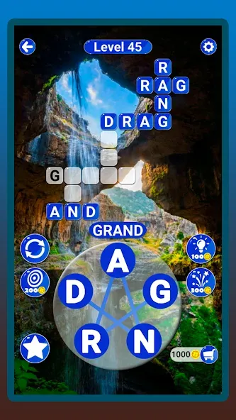 Around the Word: Crossword Puz  [МОД Mega Pack] Screenshot 5