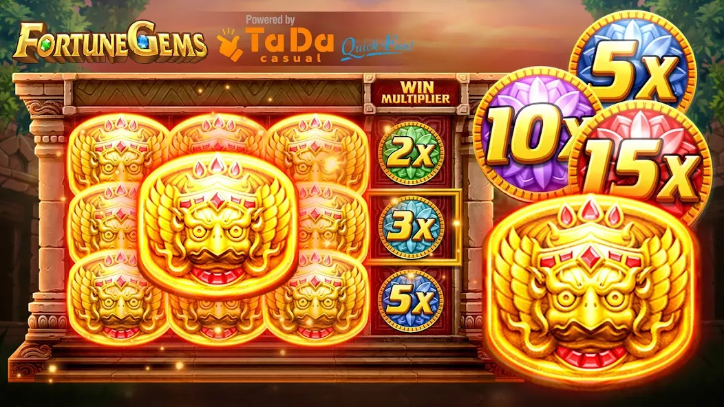 Slot Fortune Gems-TaDa Games (Слот Форчун Гемс)  [МОД Unlocked] Screenshot 1