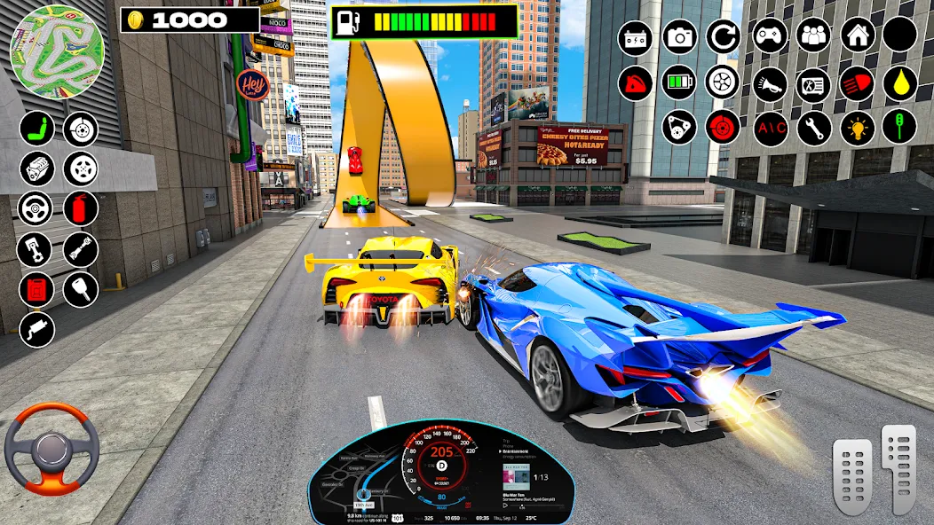 Rampa Car Game: GT Car stunts (Мега Рэмпс)  [МОД Mega Pack] Screenshot 4