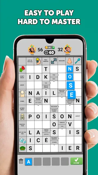 Wordgrams - Crossword & Puzzle (Вордграмс)  [МОД Unlimited Money] Screenshot 2