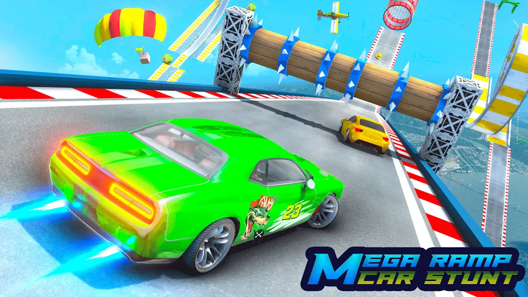 Ramp Car Games: GT Car Stunts (Рамп Кар Игры)  [МОД Все открыто] Screenshot 2