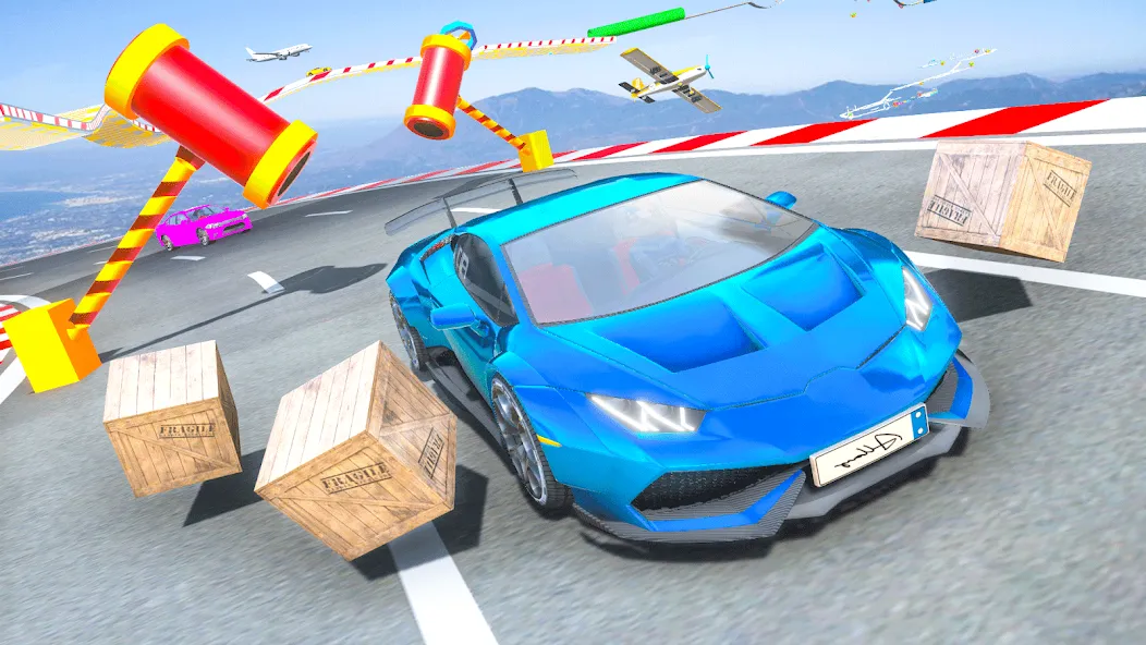 Ramp Car Games: GT Car Stunts (Рамп Кар Игры)  [МОД Все открыто] Screenshot 4