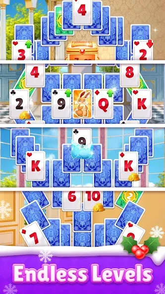 Royal Solitaire Tripeaks  [МОД Menu] Screenshot 3