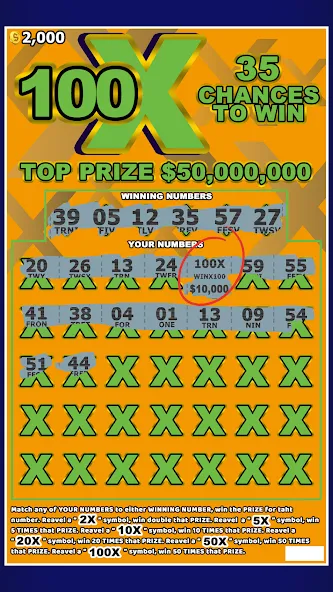 Lottery Scratchers Ticket Off (Лотерейный билет на ободрителейскретчи)  [МОД Mega Pack] Screenshot 1