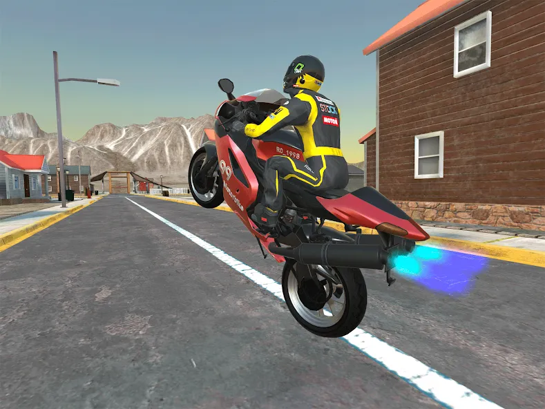 Moto bike Driving: Mega Ramp  [МОД Menu] Screenshot 4