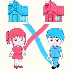 Взлом Draw To Home (Дроу Ту Хоум)  [МОД Много монет] - последняя версия apk на Андроид