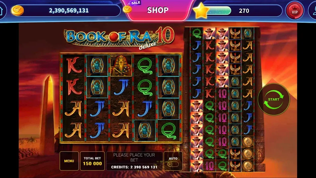 Book of Ra™ Deluxe Slot (Бук оф Ра Делюкс Слот)  [МОД Unlimited Money] Screenshot 4