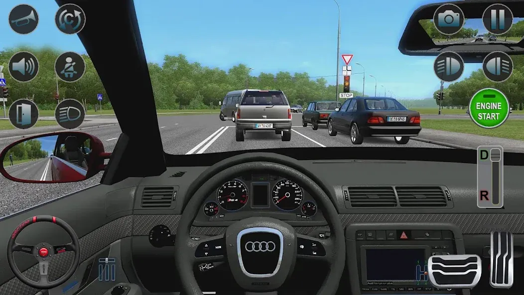 Fury Driving School: Car Game  [МОД Много денег] Screenshot 4