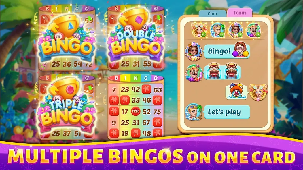 Bingo Rush - Club Bingo Games (Бинго Раш)  [МОД Menu] Screenshot 5