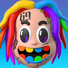 Скачать взлом 6ix9ine Runner (икс9айн Раннер)  [МОД Mega Pack] - стабильная версия apk на Андроид