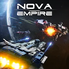 Взломанная Nova Empire: Space Commander (Нова Импайр)  [МОД Unlocked] - полная версия apk на Андроид