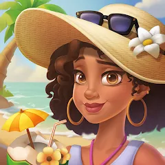 Взломанная Seaside Escape®: Merge & Story (Сисайд Эскейп)  [МОД Unlocked] - полная версия apk на Андроид