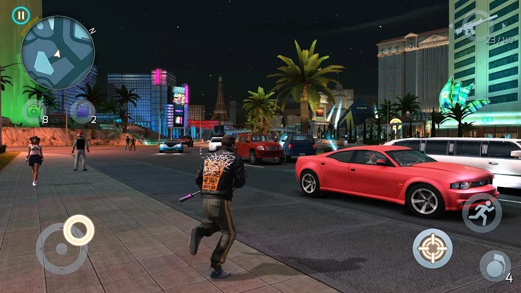 Gangstar Vegas: World of Crime (Гангстар Вегас)  [МОД Меню] Screenshot 1