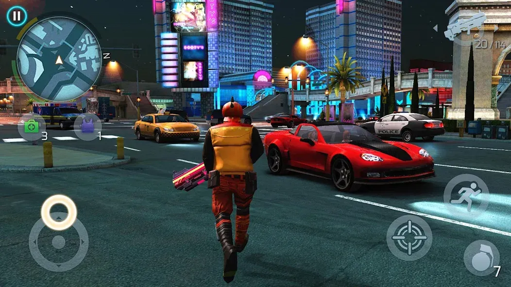 Gangstar Vegas: World of Crime (Гангстар Вегас)  [МОД Меню] Screenshot 5