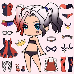 Скачать взлом Doll Dress Up - Makeup Games  [МОД Unlocked] - полная версия apk на Андроид