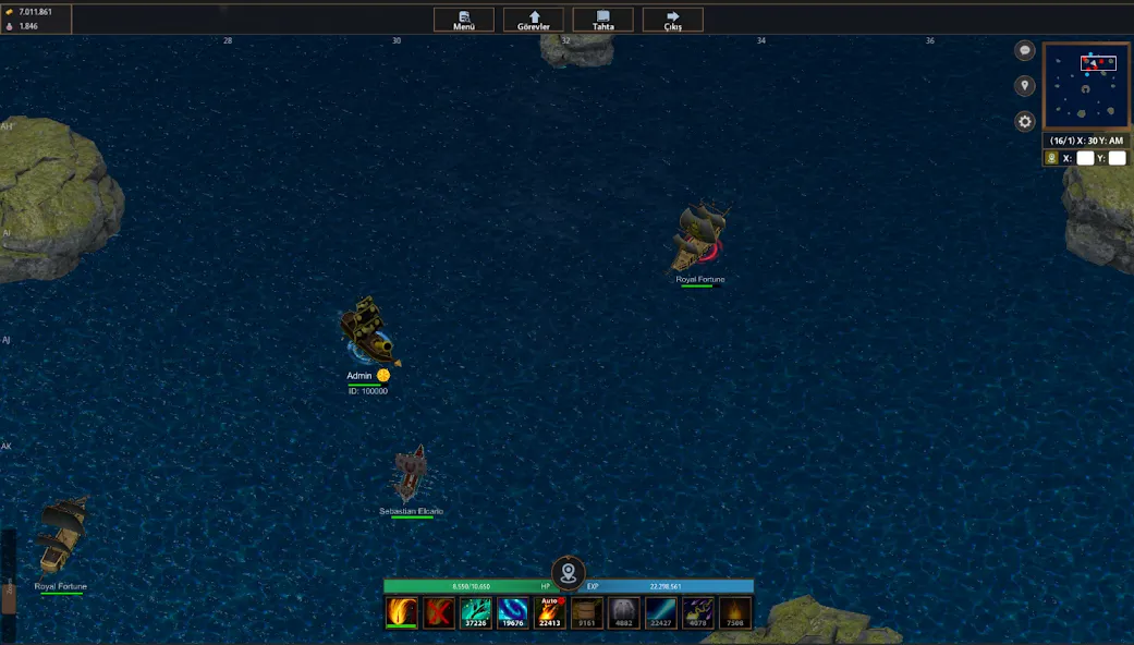 Battle of Sea: Pirate Fight (Битва на море)  [МОД Меню] Screenshot 1