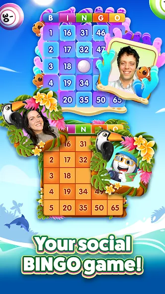 GamePoint Bingo - Bingo games (ГеймПоинт Бинго)  [МОД Бесконечные деньги] Screenshot 1