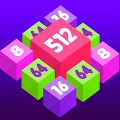 Взломанная Join Blocks 2048 Number Puzzle (Джоин Блокс)  [МОД Меню] - полная версия apk на Андроид