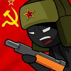 Скачать взлом Stickman WW2 (Стикмэн Вторая Мировая война)  [МОД Menu] - полная версия apk на Андроид