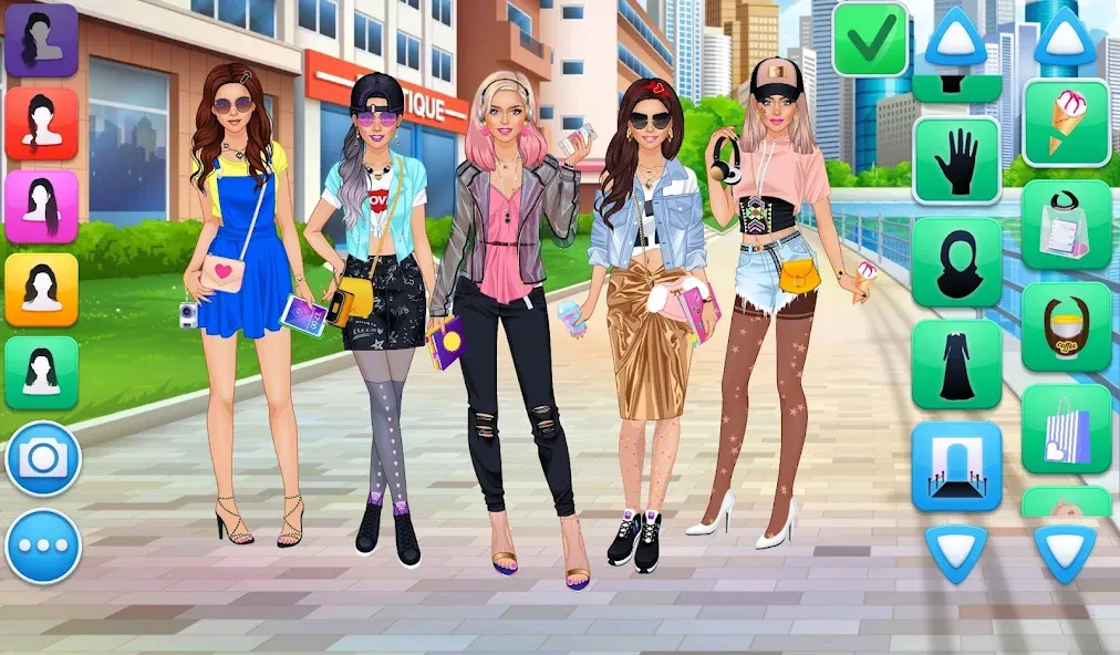 College Girls Team Makeover  [МОД Много монет] Screenshot 5