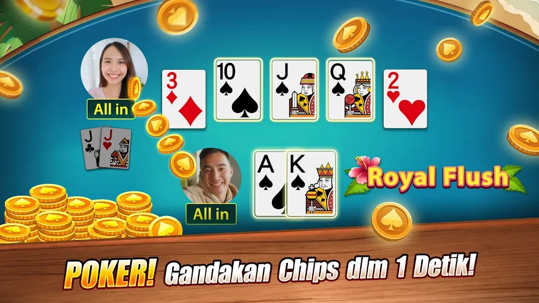 LUXY Domino Gaple QiuQiu Poker (Лукси Домино Гапл Киукиу Покер)  [МОД Menu] Screenshot 3