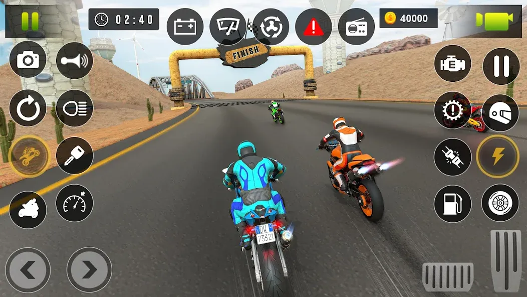 Bike Racing Games - Bike Game (Байк Рейсинг Геймс)  [МОД Бесконечные монеты] Screenshot 5