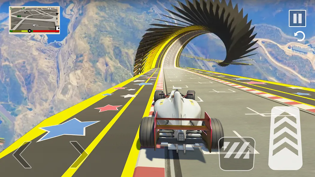 Formula Car Stunt - Car Games (Формула автомобиль трюк)  [МОД Menu] Screenshot 5