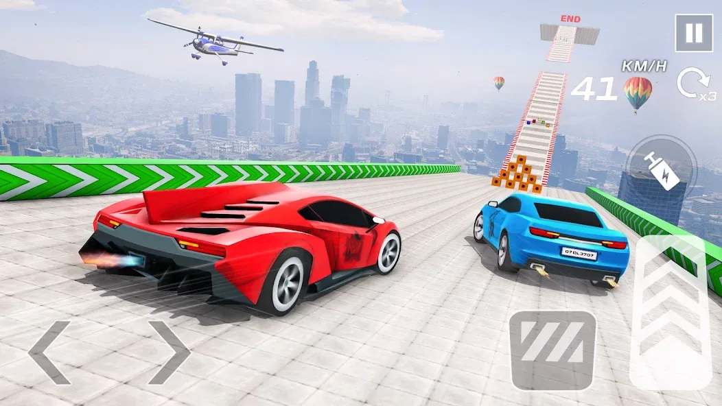 Car Games 3D - GT Car Stunts (ДжиТи Кар Стантс)  [МОД Все открыто] Screenshot 1