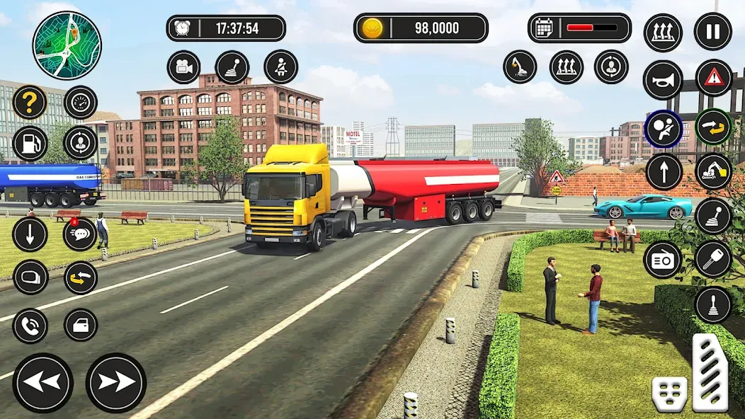 Truck Simulator - Truck Games (Трак Симулятор)  [МОД Бесконечные деньги] Screenshot 4