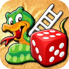 Взломанная Snakes and Ladders King (Снейкс энд Ладдерс Кинг)  [МОД Все открыто] - полная версия apk на Андроид