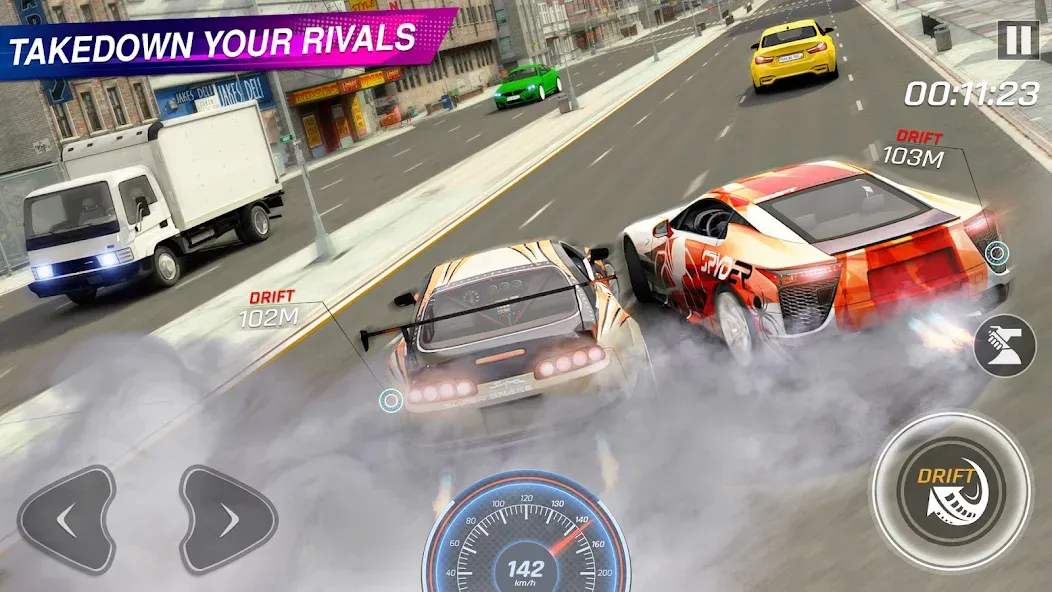 Extreme Car Driving: Car Drift  [МОД Бесконечные деньги] Screenshot 4