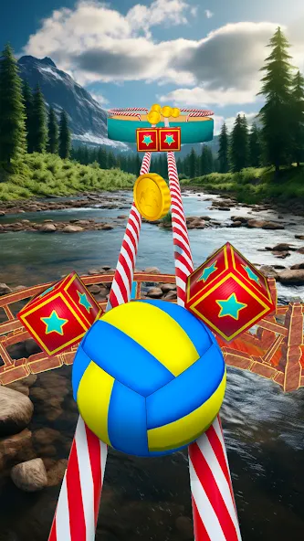 Fast Ball Jump - Going Ball 3d (Скай Болл Джамп)  [МОД Unlimited Money] Screenshot 2