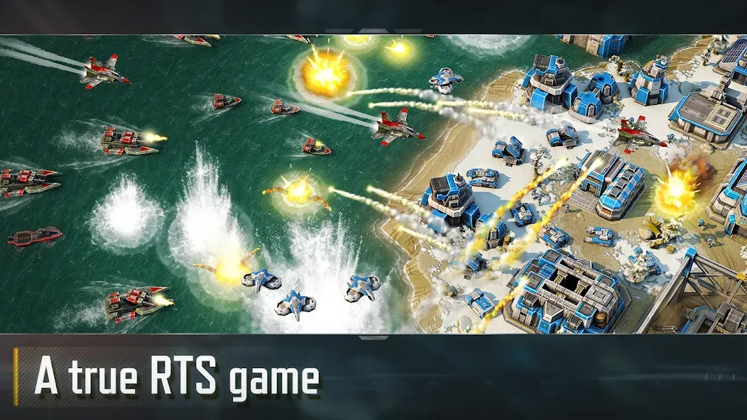 Art of War 3:RTS strategy game (Арт оф Вар 3)  [МОД Меню] Screenshot 1