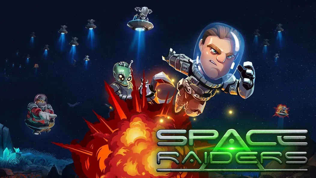 Space Raiders RPG  [МОД Много монет] Screenshot 1