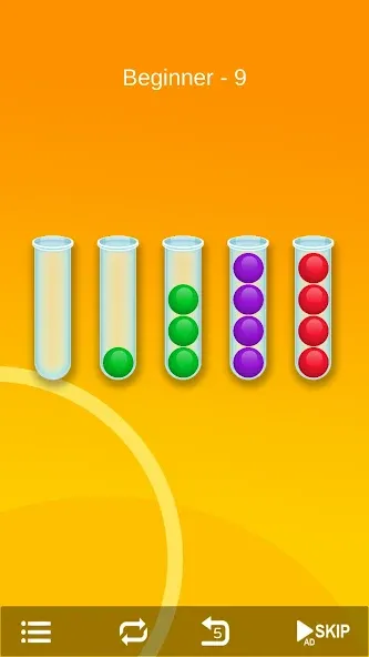 Ball Sort - Bubble Sort Puzzle (Болл Сорт)  [МОД Меню] Screenshot 4