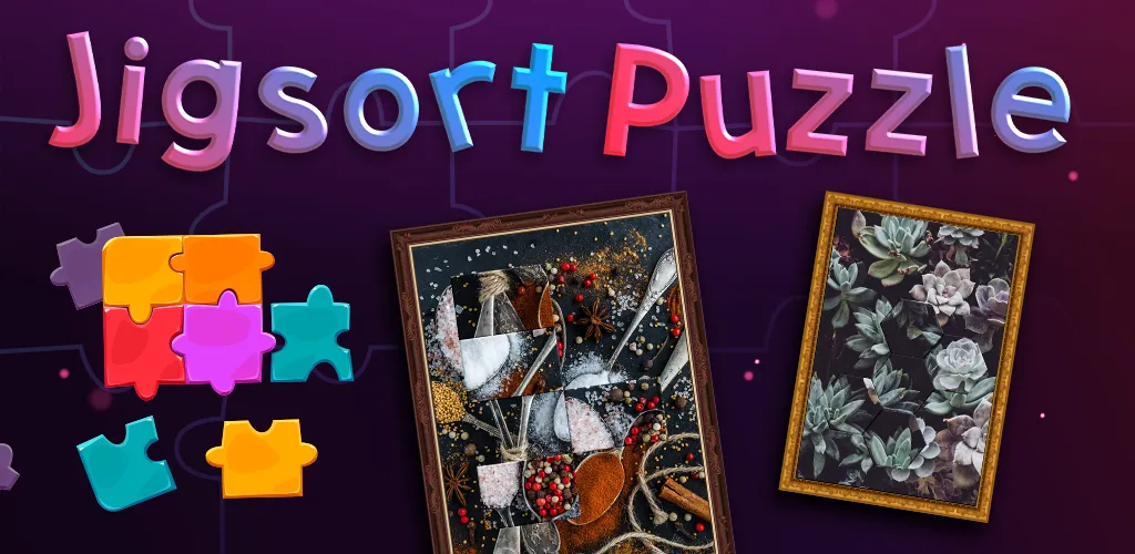 Jigsaw Puzzle - Jigsort Master (Джигсорт Пазл)  [МОД Mega Pack] Screenshot 1