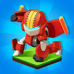 Взлом Merge Plane Robots Idle Empire (Мердж Плейн Роботы)  [МОД Много денег] - полная версия apk на Андроид