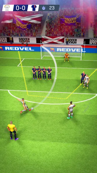 Soccer Star: Super Champs (Соккер Стар 22)  [МОД Mega Pack] Screenshot 1