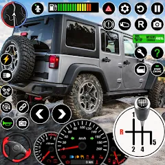 Взлом Offroad Jeep Driving & Parking  [МОД Много денег] - последняя версия apk на Андроид