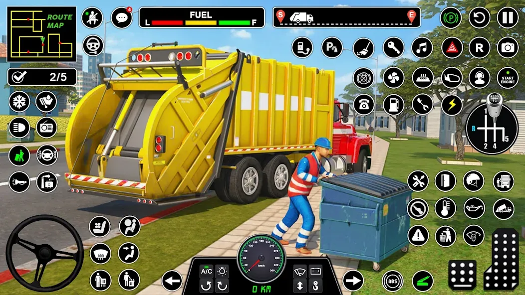 Truck Driving Games Truck Game (Трак Драйвинг игры Трак игра)  [МОД Все открыто] Screenshot 4