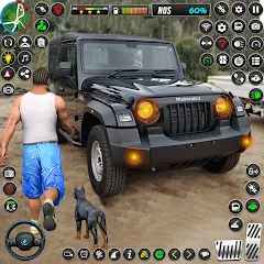 Скачать взлом Jeep Driving Simulator offRoad (Джип Драйвинг Симулятор вне дороги)  [МОД Unlimited Money] - полная версия apk на Андроид