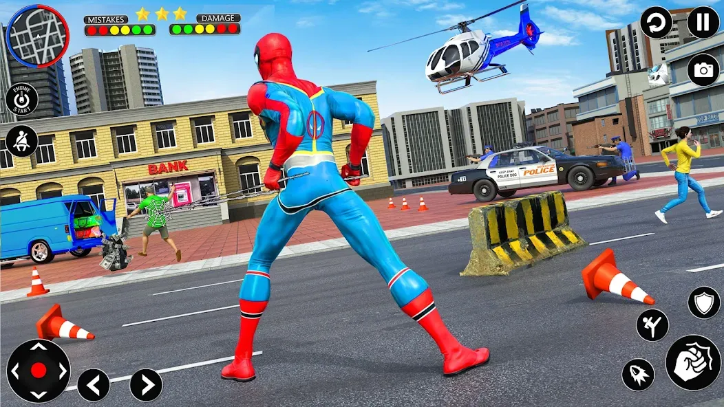 Spider Rope Hero Spider Games  [МОД Меню] Screenshot 3