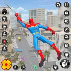 Взломанная Spider Rope Hero Spider Games  [МОД Меню] - полная версия apk на Андроид