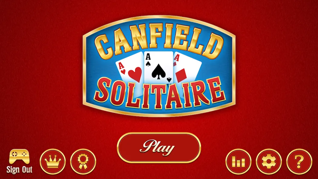 Canfield Solitaire (Кэнфилд пасьянс)  [МОД Бесконечные монеты] Screenshot 4